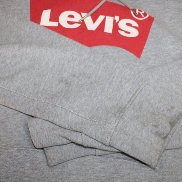 Levi's Logo Hoodie Grey - Picture 8 of 8